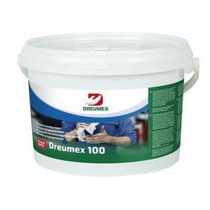 Picture 2 of Handreinigingsdoek Dreumex 100 emmer 100 stuks wit