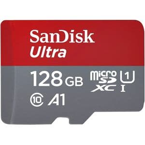 Picture 1 of Geheugenkaart Sandisk MicroSDXC Ultra 128GB (140mb/s C10 - SDA UHS-I)