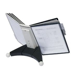 Picture 1 of Bureaustandaard Durable 5632 Sherpa met 10-tassen zwart/grijs