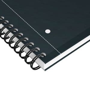 Picture 5 of Spiraalblok Oxford International Notebook A4+ ruit 5X5mm 160 pagina's zwart