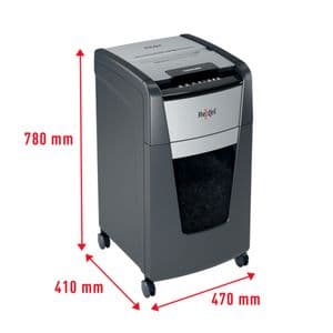 Picture 4 of Papiervernietiger Rexel Optimum Auto+ 225M P5 snippers 2x15mm