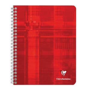 Picture 2 of Schrift Clairefontaine A4 lijn 100 pagina's 90gr assorti