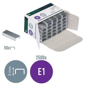 Picture 2 of Nieten Leitz E1 verzinkt 2500 stuks