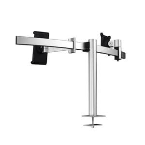Picture 2 of Monitorarm Durable met bladdoorvoer voor 1 scherm en 1 tablet