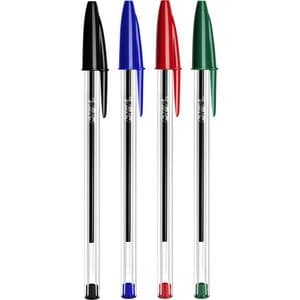 Picture 2 of Balpen Bic Cristal medium rood