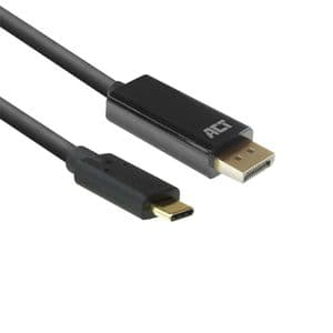 Picture 1 of Kabel ACT USB-C naar Displayport 60Hz 2 meter
