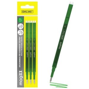 Picture 1 of Gelschrijvervulling Online Magixx medium groen blister à 3 stuks