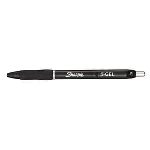 Picture 4 of Gelschrijver Sharpie S-gel medium zwart blister à 3 stuks