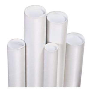 Picture 2 of Verzendkoker CleverPack A1 650x50x1.5 met doppen wit pak à 5 stuks