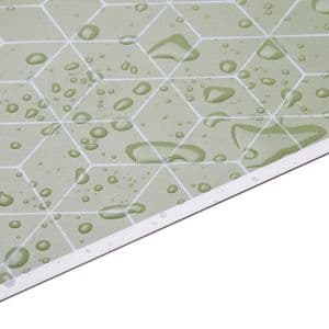 Picture 4 of Placemat IEZZY Japanse kersenbloesem groen 6 stuks