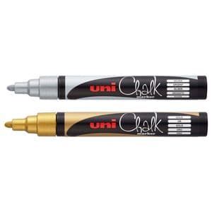 Picture 2 of Krijtstift Uni-ball chalk rond 1.8-2.5mm goud