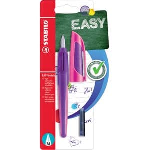 Picture 1 of Vulpen STABILO Easybuddy rechtshandig M paars/magenta blister à 1 stuk