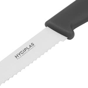 Picture 2 of Tomatenmes Hygiplas gekarteld 10cm zwart