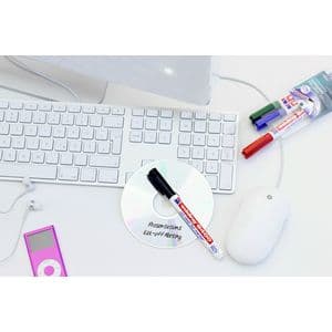 Picture 5 of Cd marker edding 8400 rond 0.5-1.0mm rood