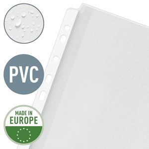 Picture 4 of Harmonica showtas Leitz Premium met perforatiestrip 180µ PVC A4 5 stuks glashelder 5 stuks