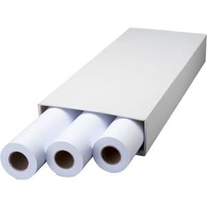 Picture 1 of Inkjetpapier Quantore Plot 610mmx50m 90gr extra 3 rollen
