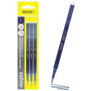 Picture 1 of Gelschrijvervulling Online Magixx medium blauw blister à 3 stuks