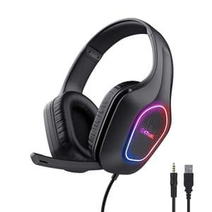 Picture 1 of Gaming Headset Trust GXT416 Zirox LED zwart
