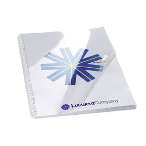 Picture 2 of Voorblad GBC A4 PVC 300micron transparant 100 stuks