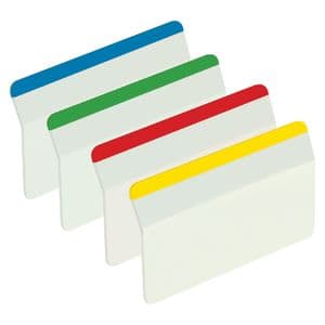 Picture 5 of Indextabs Post-it 686A1 38x50.8mm strong gebogen assorti 24 tabs