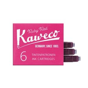 Picture 1 of Inktpatroon Kaweco rood doosje à 6 stuks