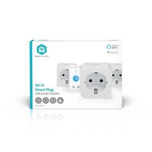 Picture 1 of Slimme stekker Nedis Smartlife Wifi 3 stuks wit