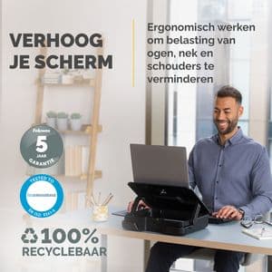 Picture 5 of Laptopstandaard Draagtas Fellowes Breyta zwart