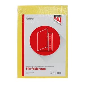 Picture 2 of Dossiermap Quantore folio 250gr geel