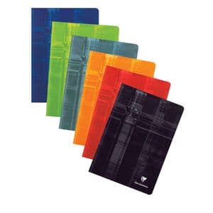 Picture 4 of Schrift Clairefontaine 165x210mm lijn 72 pagina's 80gr assorti
