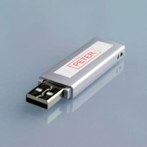 Picture 5 of Labeltape Dymo LabelManager D1 polyester 12mm rood op wit