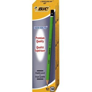 Picture 1 of Potlood Bic Criterium 550 zeshoekig 3B