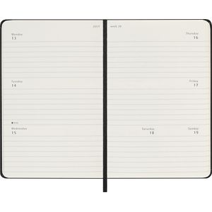 Picture 3 of Agenda 2026 Moleskine 12M Planner Weekly 7dagen/2pagina's pocket hc black