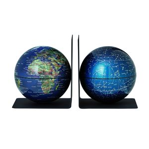 Picture 1 of Boekensteun Troika met magnetische globes 13cm set à 2 stuks assorti