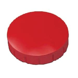 Picture 2 of Magneet MAUL Solid 20mm 300gr rood 10 stuks