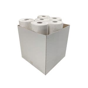 Picture 3 of Onderzoektafelpapier Euro Products 2-laags 50cmx100m 250 vel wit 138052