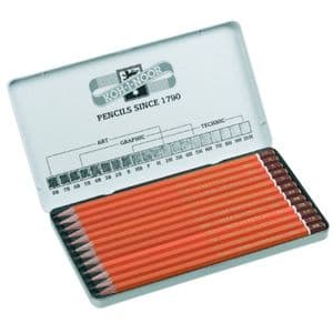 Picture 1 of Potloodstift Koh-I-Noor 1502 Artset 8B-2H