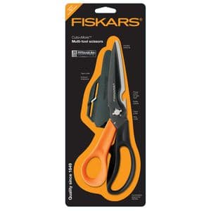 Picture 1 of Schaar Fiskars Cuts+More Titanium multifunctioneel zwart