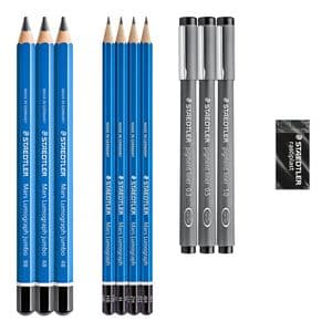 Picture 2 of Potlood Staedtler Design Journey schetsset 12-delig