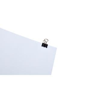 Picture 5 of Papierklem MAUL 215 foldback 13mm capaciteit 4mm zwart 12 stuks