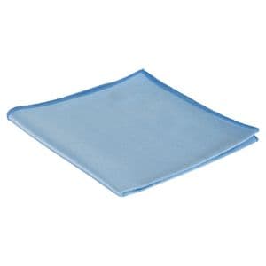 Picture 1 of Glasdoek Cleaninq microvezel 40x40cm blauw 3 stuks