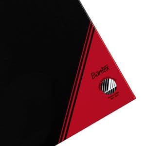 Picture 2 of Notitieboek Bantex zwart/rood A4 lijn 70gr 96vel