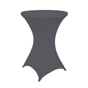 Picture 1 of Tafelrok BRASQ voor statafel 80cm antraciet