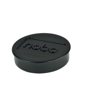 Picture 1 of Magneet Nobo 38mm zwart 10 stuks