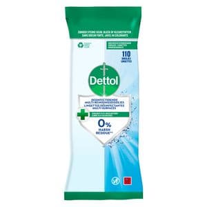 Picture 1 of Reinigingsdoekjes Dettol antibacterieël Cleanser 110 stuks