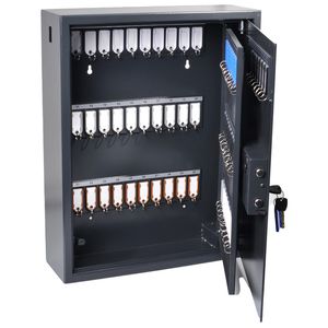 Picture 1 of Sleutelkast Pavo high security magnetisch met fingerprintslot 100 haken 600x480x150mm