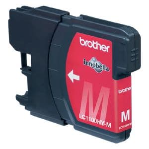 Picture 2 of Inktcartridge Brother LC-1100HYM rood