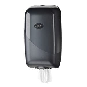 Picture 1 of Poetspapierdispenser Pearl Line P17 klein zwart 431155