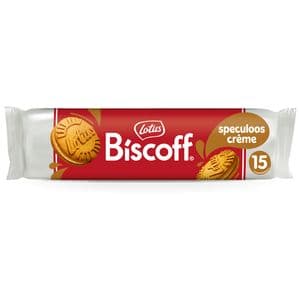Picture 1 of Koekjes Lotus Biscoff sandwich speculooscreme 15 stuks