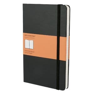 Picture 2 of Notitieboek Moleskine large 130x210mm lijn hard cover zwart