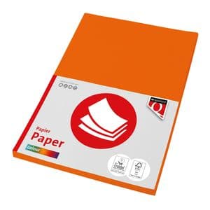 Picture 1 of Kopieerpapier Quantore Colour A4 120gr oranje 100 vel